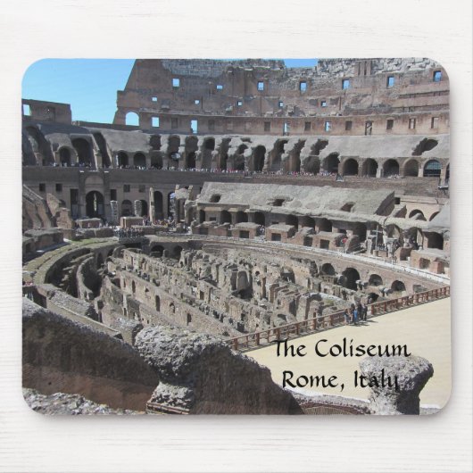 Het Colosseum, Rome Italië Muismat (Voorkant)