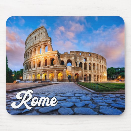 Het Colosseum, Rome, Italië Muismat (Voorkant)