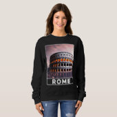 Het Colosseum Rome Italië Souvenir Trui (Voorkant volledig)