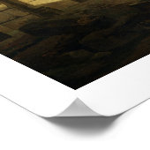 Het Colosseum, Rome (olie op doek) Poster (Hoek)