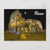 Het Colosseum 's nachts Briefkaart (Voorkant)