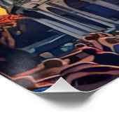 Het Colosseum schilderij bij zonsondergang Rome It Perfect Poster (Hoek)