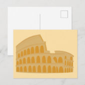 Het Colosseum uit Italië Briefkaart (Voorkant / Achterkant)