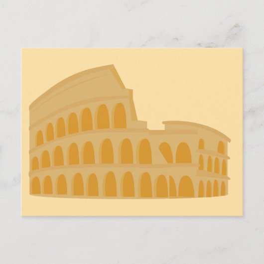 Het Colosseum uit Italië Briefkaart (Voorkant)