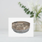 Het Colosseum van Rome: 3D-model: Briefkaart (Staand voorkant)