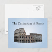 Het Colosseum van Rome: Briefkaarten (Voorkant / Achterkant)