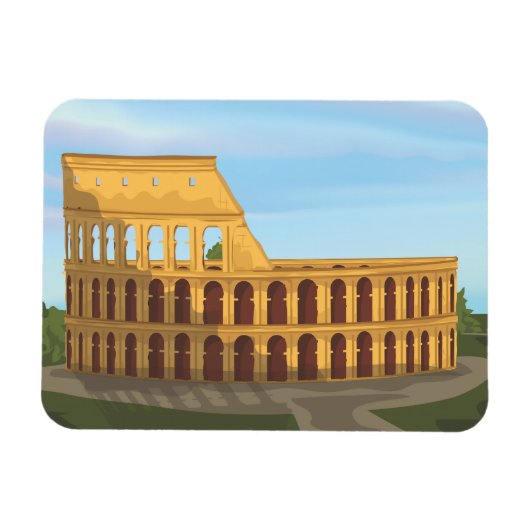 Het Colosseum van Rome Magneet (Horizontaal)