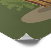 Het Colosseum van Rome Poster (Hoek)