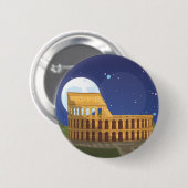 Het Colosseum van Rome Ronde Button 5,7 Cm (Voorkant /achterkant)