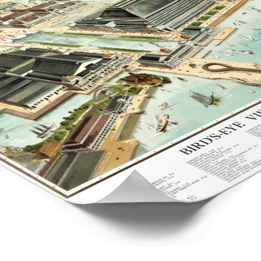 Het Columbiaanse Uitzicht van het Oogvlies van de  Poster (Hoek)