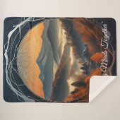 "Het combineren van de intelligentie van de Natuur Sherpa Deken (Voorkant (horizontaal))