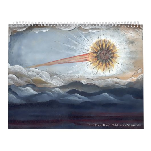 Het Comet Book - Art Agenda Kalender (Hoes)