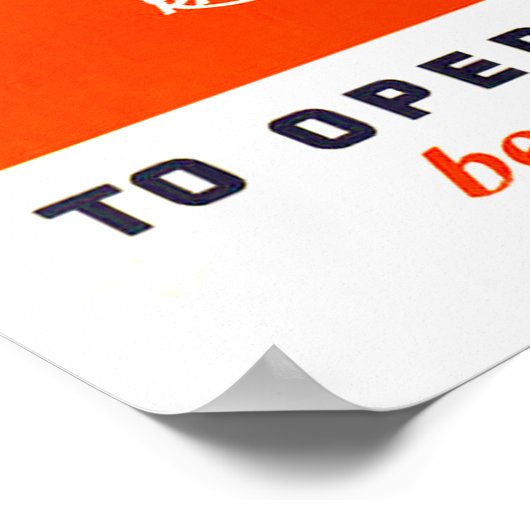 Het Comet -  Poster (Hoek)