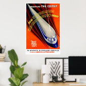 Het Comet - Poster (Thuiskantoor)