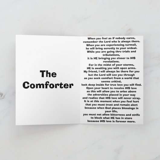 Het comfort kaart (Binnen)