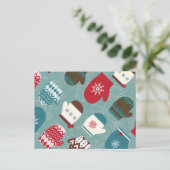 Het comfortabele Briefkaart van de Vakantie van (Staand voorkant)