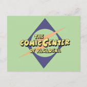 Het Comic Center van Pasadena Briefkaart (Voorkant)