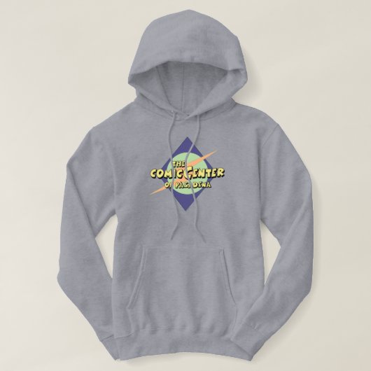 Het Comic Center van Pasadena Hoodie (Design voorkant)