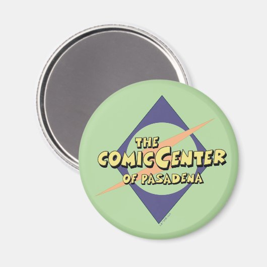 Het Comic Center van Pasadena Magneet (Voorkant / Achterkant)
