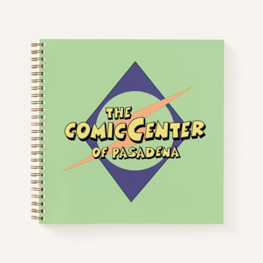 Het Comic Center van Pasadena Notitieboek (Voorkant)