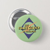 Het Comic Center van Pasadena Ronde Button 5,7 Cm (Voorkant /achterkant)