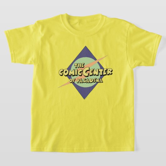 Het Comic Center van Pasadena T-shirt (Laagn)
