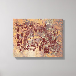 Het Comité van medicijnmannen Canvas Afdruk