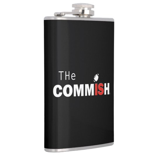 Het Commish Flask Fantasy Football Heupfles (Rechts)