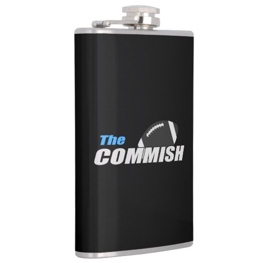 Het Commish Flask Fantasy Football Heupfles (Rechts)