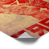 Het communisme is een strijd poster (Hoek)