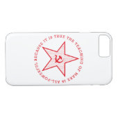 Het communisme zal winnen Case-Mate iPhone case (Achterkant (Horizontaal))