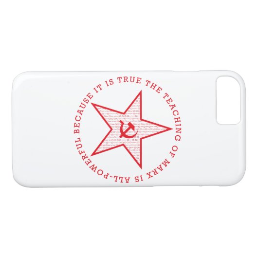 Het communisme zal winnen Case-Mate iPhone case (Achterkant (Horizontaal))
