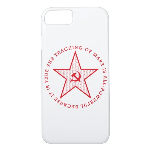 Het communisme zal winnen Case-Mate iPhone case (Achterkant)
