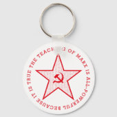 Het communisme zal winnen sleutelhanger (Voorkant)