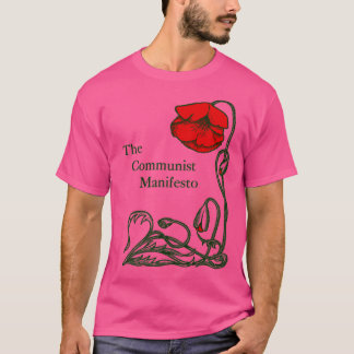 Het Communistische Manifest van Karl Marx en Fried T-shirt