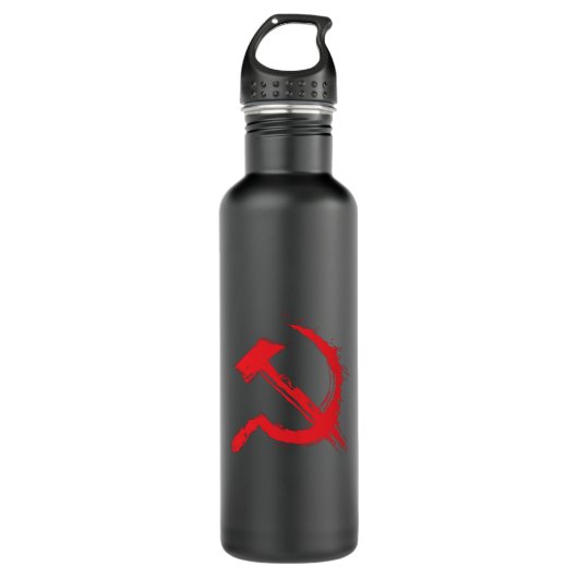 Het communistische symbool van de Sovjet Waterfles (Voorkant)
