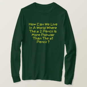 Het complot rond het #2 potlood - t-shirt