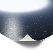 Het concept dat van de kunstenaar het binaire ster foto afdruk (Hoek)