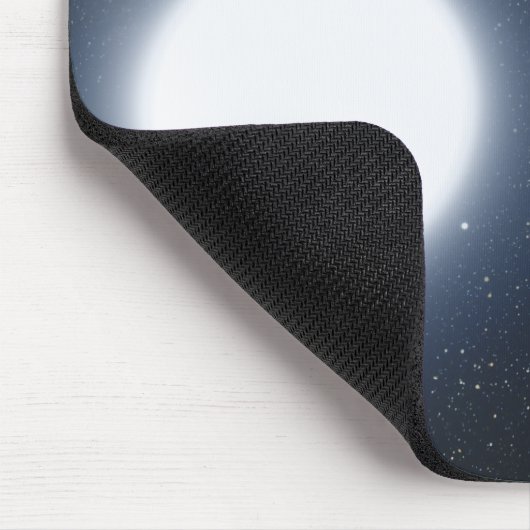 Het concept dat van de kunstenaar het binaire ster muismat (Hoek)