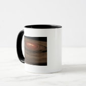 Het concept mini-zonnestelsel van kunstenaars in h mok (Voorkant links)