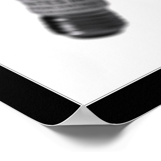 Het concept van de gloeilamp poster (Hoek)