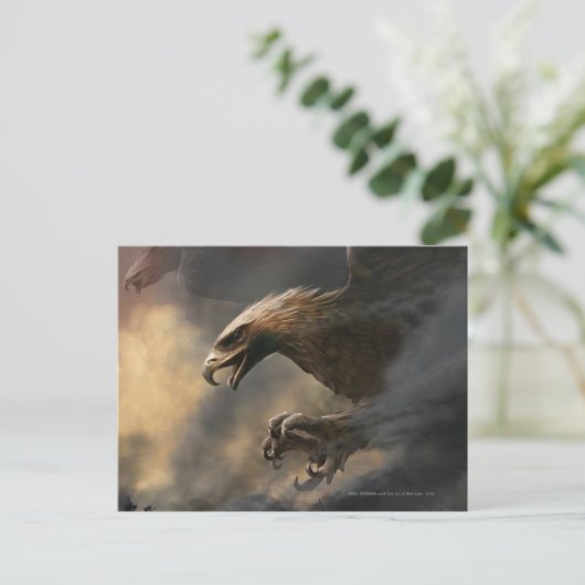 Het concept van de grote adelaars briefkaart (Staand voorkant)