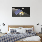 Het concept van de kunstenaar 10 canvas afdruk (Insitu (Slaapkamer))