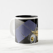 Het concept van de kunstenaar 10 tweekleurige koffiemok (Voorkant links)