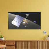 Het concept van de kunstenaar 9 canvas afdruk (Insitu (Woonkamer))