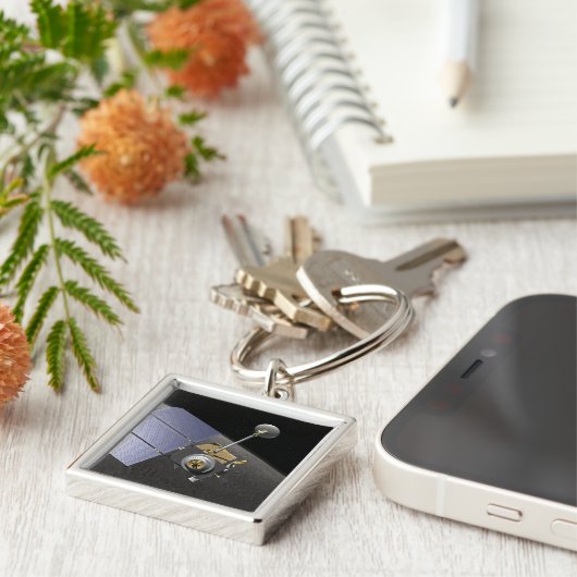 Het concept van de kunstenaar 9 sleutelhanger (Zijkant)