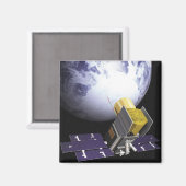 Het concept van de kunstenaar Ice, Cloud Magneet (Voorkant / Achterkant)