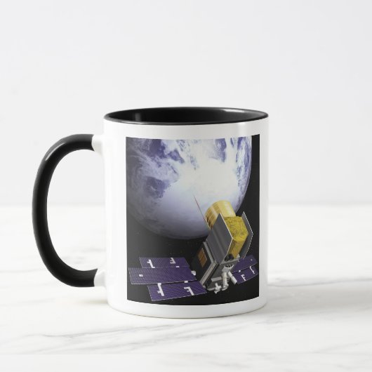 Het concept van de kunstenaar Ice, Cloud Mok (Links)