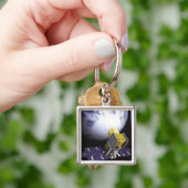 Het concept van de kunstenaar Ice, Cloud Sleutelhanger (Hand)