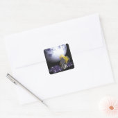 Het concept van de kunstenaar Ice, Cloud Vierkante Sticker (Envelop)